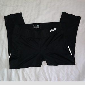 Fila Performance X-Small Black Capri Leggings